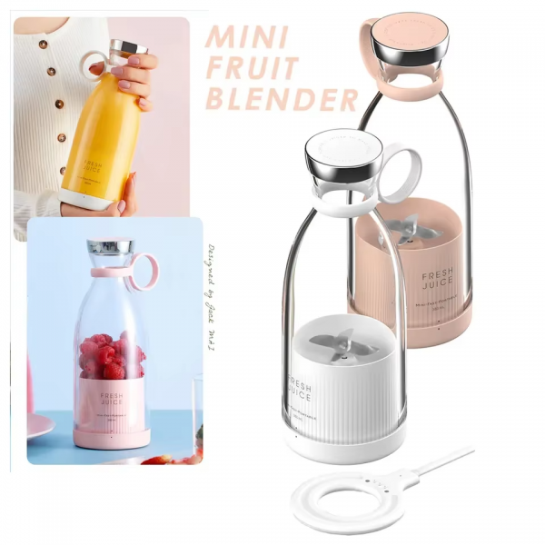 Portable Wireless Charging Blender عصارة محمولة