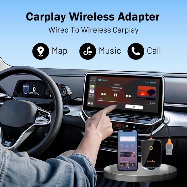 مشغل كاربلاي لاسلكي Wireless CarPlay Adapter