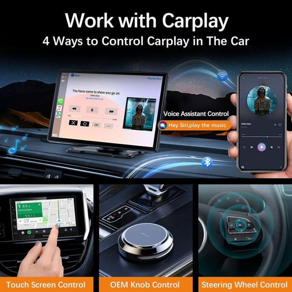 مشغل كاربلاي لاسلكي Wireless CarPlay Adapter