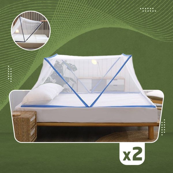 عرض 2 ناموسية شبكة قابلة للطي - Mobility Bed Mosquito Net