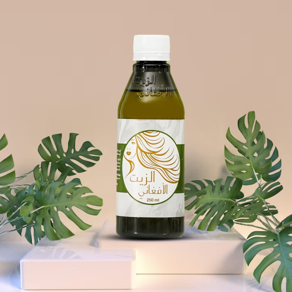 ⁦عرض Afghan Oil for hair and beard الزيت الافغاني للشعر و اللحية + فرشاة فك تشابك الشعر الحرارية - Electric Straightener⁩ - الصورة ⁦4⁩