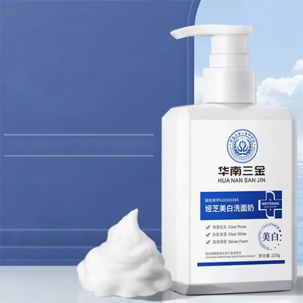 ⁦عرض 2 غسول تبييض الوجه - Huanansanjin Whitening Facial Cleanser⁩ - الصورة ⁦3⁩