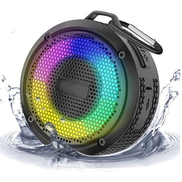 عرض 2 Waterproof bluetooth speaker colorful سماعات بلوتوث مقاومة للماء ملونة - الصورة 5