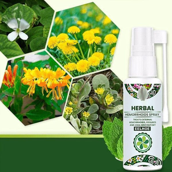 بخاخ الأعشاب الطبيعية - HACORO 30ml Hemorrhoid Treatment Spray - الصورة 4