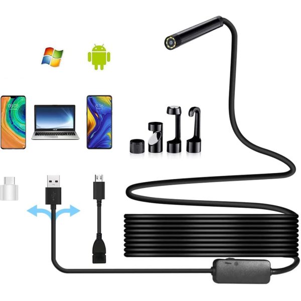 عرض 2 Portable endoscope camera كاميرة منظار محمولة - الصورة 4