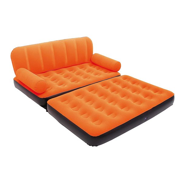 Bestway Multi-Max Air Couch With Sidewinder Ac Air Pump -  كرسي سرير قابل للنفخ للتخييم - الصورة 5