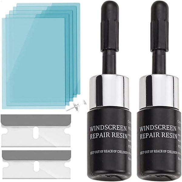 ⁦عرض 2 Automotive Glass Nano Repair Fluid, Auto Windscreen Scratch Remover Tool -  سائل إصلاح زجاج السيارات⁩ - الصورة ⁦4⁩