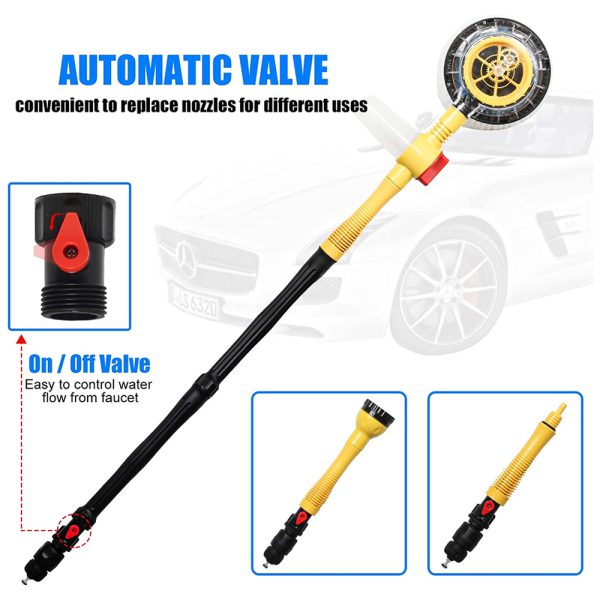 Rotary car wash brush - فرشاة غسيل السيارة الدوارة - الصورة 5