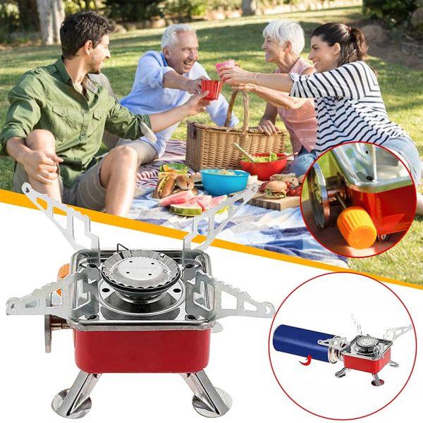 ⁦Portable Camping Stove سخان الرحلات ١ شعلة⁩ - الصورة ⁦4⁩