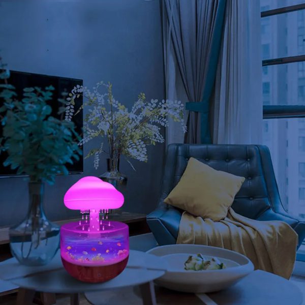• مرطب هواء السحابة الممطرة - Cloud Rain Humidifier - الصورة 4