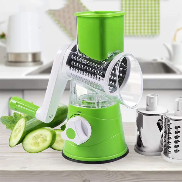 عرض New 3in1 Slicer  القطاعة الحديثة ٣*١ + مبشرة الطبل العجيبة  3in1 Slicer - الصورة 3