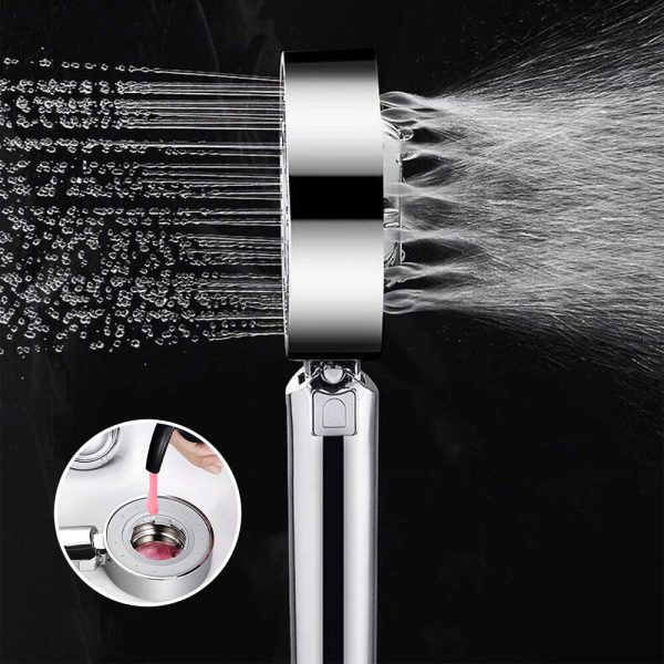⁦Water Shower Head Multifunctional 3 setting Modes -عرض 2 دش ماء مزدوج متعدد الوظائف⁩ - الصورة ⁦3⁩