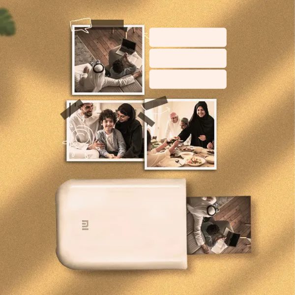 طابعة الصور للجيب الأصلية من شاومي	Xiaomi Portable Pocket Printer - الصورة 3