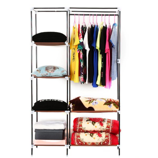 ⁦Portable Foldable Fabric Wardrobe Storage - خزانة ملابس متنقلة⁩ - الصورة ⁦6⁩