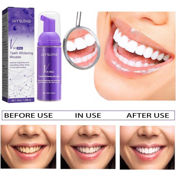 Whitening Foam Toothpaste - الصورة 3