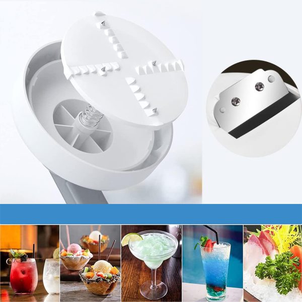 عرض 2 آلة كسارة الجليد للمنزل - Ice Crusher Machine for Home - الصورة 4