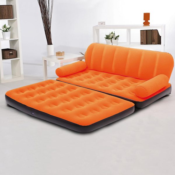 Bestway Multi-Max Air Couch With Sidewinder Ac Air Pump -  كرسي سرير قابل للنفخ للتخييم