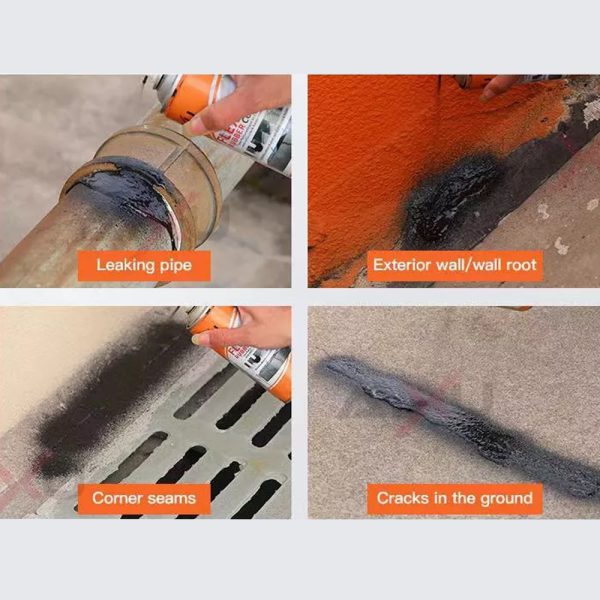 عرض 2 Quick Seal Rubber Spray Black سبراي مطاط عازل - الصورة 4