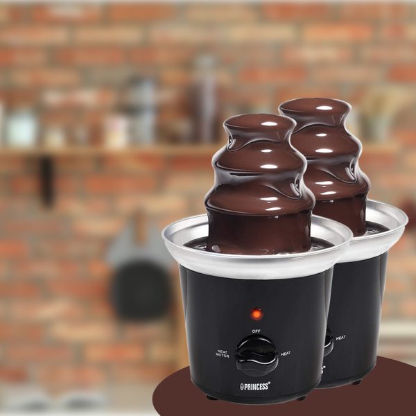 عرض 2 قطعة  Chocolate Fountain  نافورة شوكولاتة