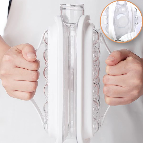 ⁦عرض 2 قوالب مكعبات الثلج المحمولة 2*1 - 2*1 portable ice cube molds⁩ - الصورة ⁦3⁩