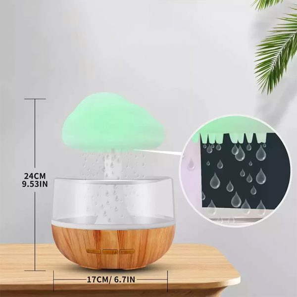 • مرطب هواء السحابة الممطرة - Cloud Rain Humidifier - الصورة 8