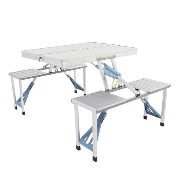 Foldable Camping Table with chairs مجموعة طاولة الرحلات  المحمولة - الصورة 5