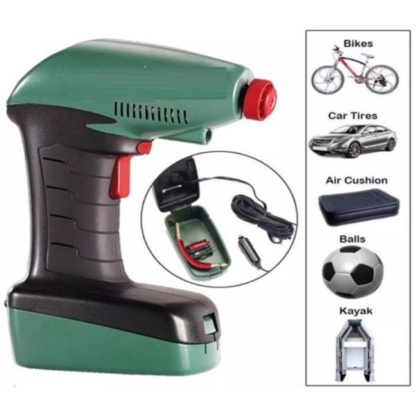 منفاخ هواء قابل للشحن -Portable Air Compressor - الصورة 3