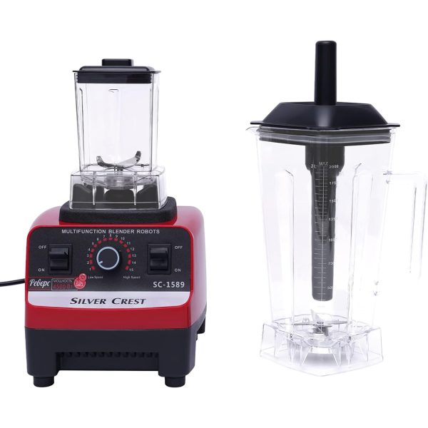 عرض الخلاط الألماني الأصلي مع مطحنة + كبة و قطاعة 3 سرعات - الصورة 4