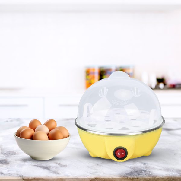 جهاز سلق البيض 7 بيضات يعمل بالكهرباء - Electric 7-Egg Boiler