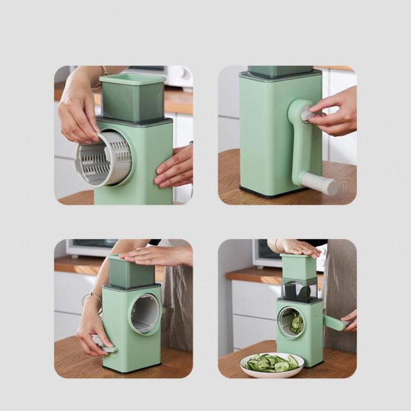 عرض New 3in1 Slicer  القطاعة الحديثة ٣*١ + مبشرة الطبل العجيبة  3in1 Slicer - الصورة 5