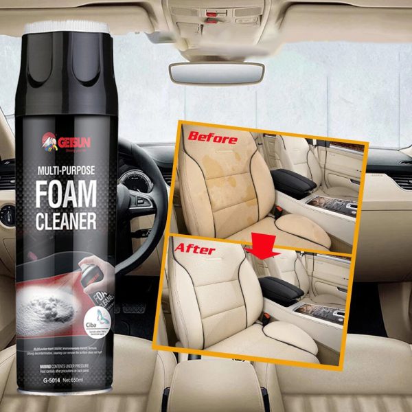 ⁦عرض 2 Foam cleaning spray سبراي تنظيف الفوم⁩ - الصورة ⁦2⁩