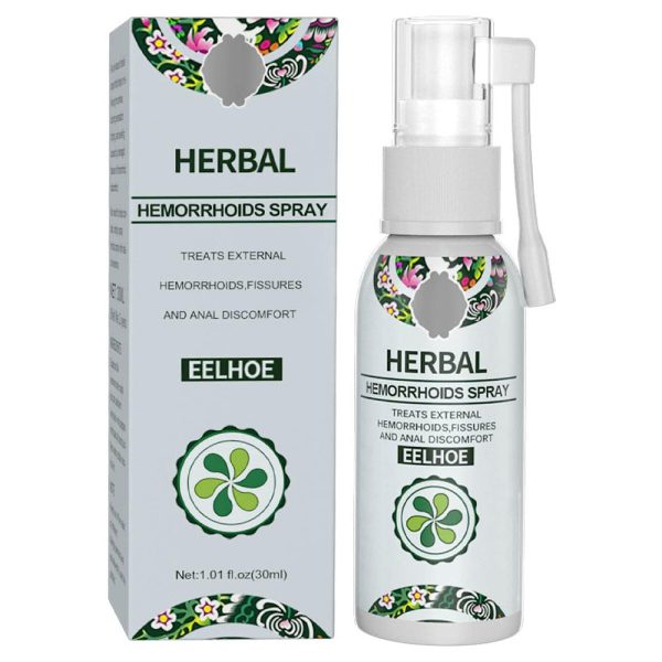 عرض 2 بخاخ الأعشاب الطبيعية - HACORO 30ml Hemorrhoid Treatment Spray - الصورة 4