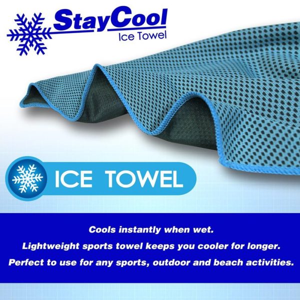Stay Cool Microfiber Ice Towel- عرض 2 منشفة الثلج المايكروفايبر - الصورة 3