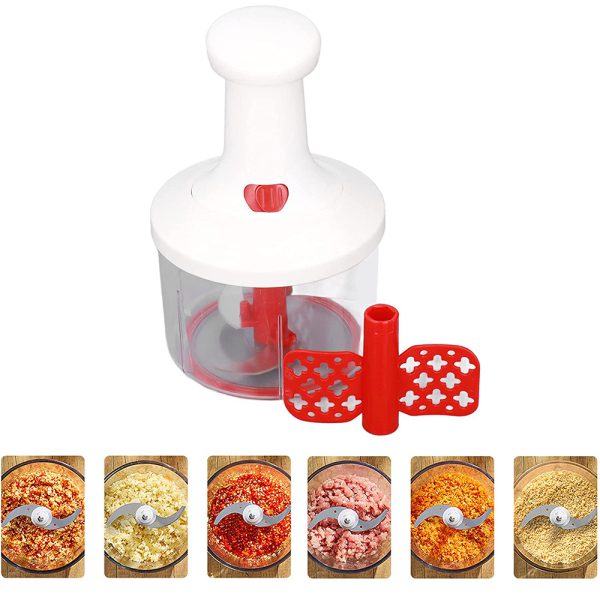 Twist Cut Chopper مفرمة الضغط العجيبة - الصورة 4