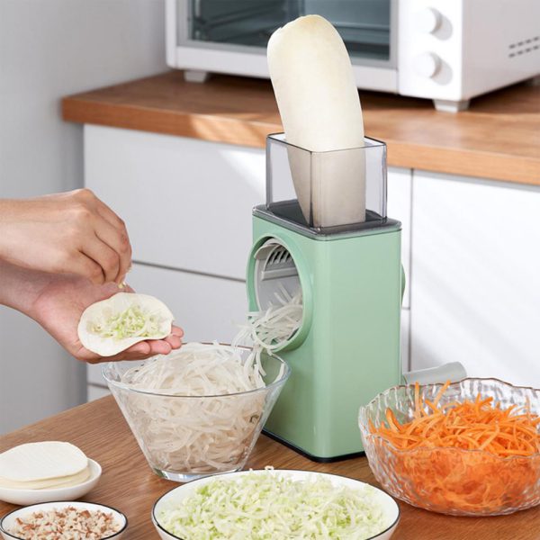 عرض New 3in1 Slicer  القطاعة الحديثة ٣*١ + مبشرة الطبل العجيبة  3in1 Slicer - الصورة 8