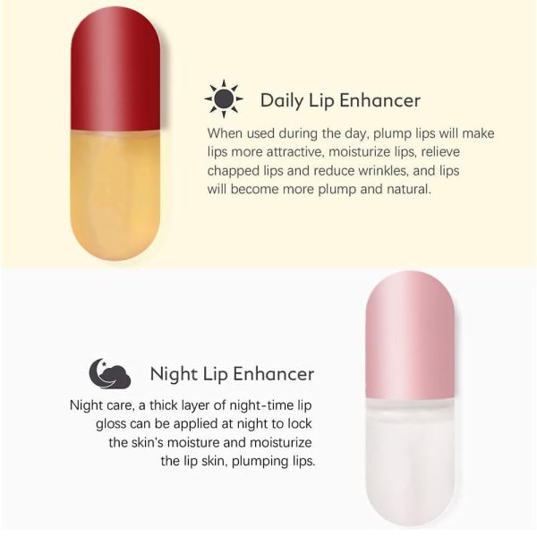 Lip Plumper & Lip Care Serum Moisturize - سيروم للعناية بالشفاه ومضخم الشفاه - الصورة 7