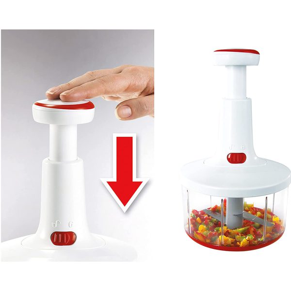 Twist Cut Chopper مفرمة الضغط العجيبة - الصورة 3