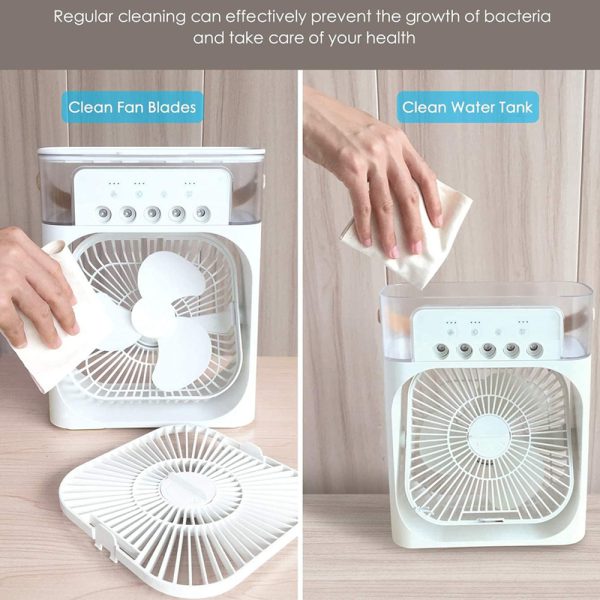 Portable Air Conditioner Fan - مروحة مكيف الهواء المحمولة - الصورة 3