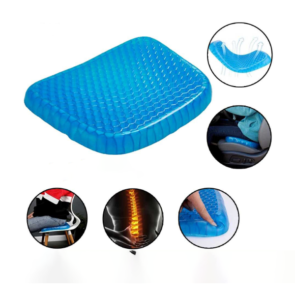 • Egg Sitter Gel Flex Cushion Seat Sitter - وسادة مقعد من الجل - الصورة 8