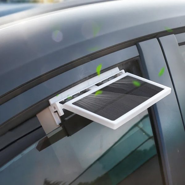 ⁦مروحة تبريد السيارة بالطاقة الشمسيه - Solar Car Cooling Fan⁩ - الصورة ⁦4⁩