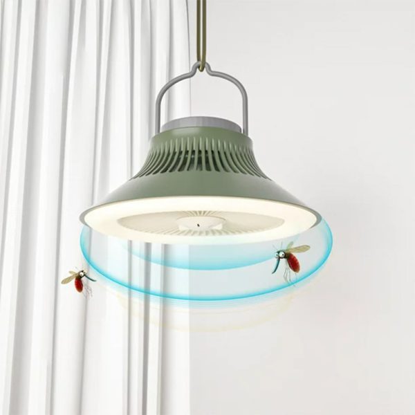 عرض 2   مروحة صغيرة محمولة - Portable Small Ceiling Fan - الصورة 4