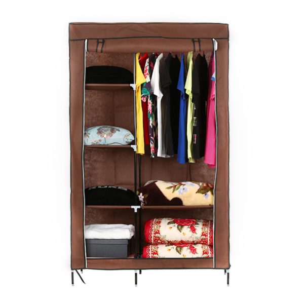 ⁦Portable Foldable Fabric Wardrobe Storage - خزانة ملابس متنقلة⁩ - الصورة ⁦5⁩