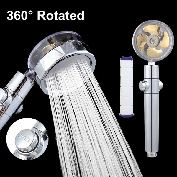 عرض 2 رأس تربو شاور الخطيرة Turbo Shower Head - الصورة 3